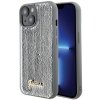 Guess GUHCP15SPSFDGSS iPhone 15 / 14 / 13 6.1 srebrny/silver hardcase Sequin Script Metal